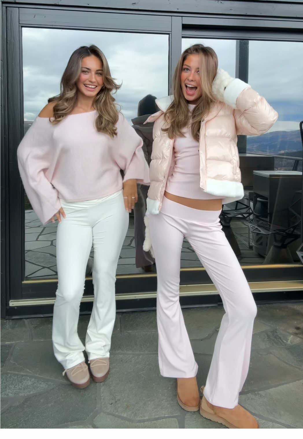 On Wednesdays, we wear pink🎀  young 14+✨ #ginatricotyoung #winterfit #pinkoutfit #fyp 