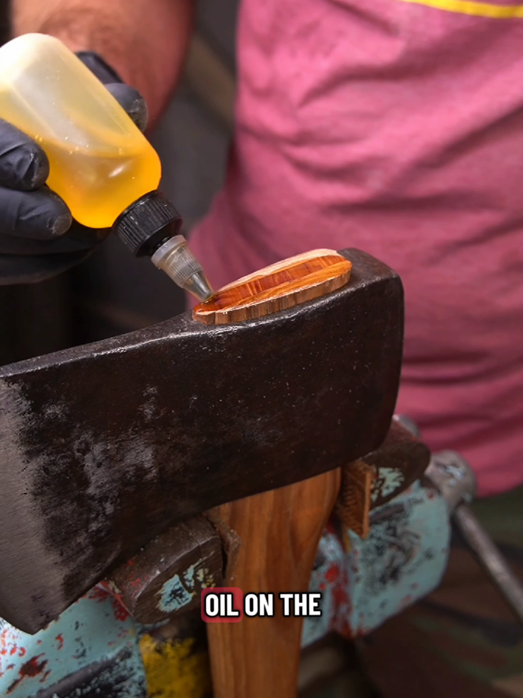 How to keep your Axe Head tight. #wood #DIY #handmade #diyrepair #tools #usa🇺🇸 