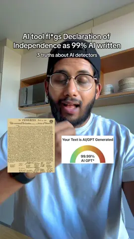 This is why I don’t trust AI detectors. Neither should you. Comment detector 👇 #ai #detector #chatgpt #turnitin #university 