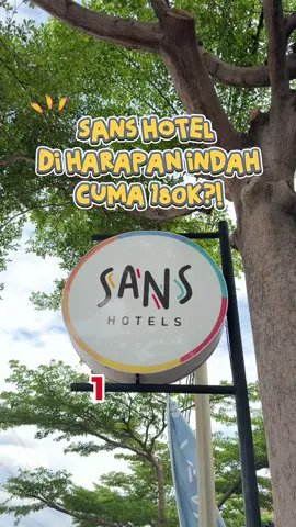Staycation hemat tapi tetap nyaman! 🌙✨ Cobain nginep di Sans Hotel Harapan Indah Bekasi — harga cuma 180ribuan, lokasi strategis, kamar bersih, dan vibes-nya bikin betah. 📲 Booking gampang banget lewat aplikasi RedDoorz, dam tambahkan kode promo : YUKNGINEP biar makin hemat!! #REDTRAVELERS #BerkeSANS #reddoorz #HotelBekasi #SansHotel 