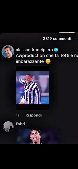 Scusami Alex non volevo 🙏🏾 #calcio #edit #perte #virale #delpiero 