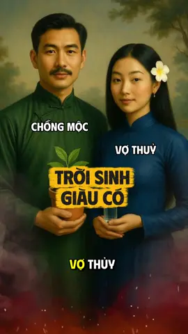 Chồng Mộc - Vợ Thuỷ: Cặp đôi 