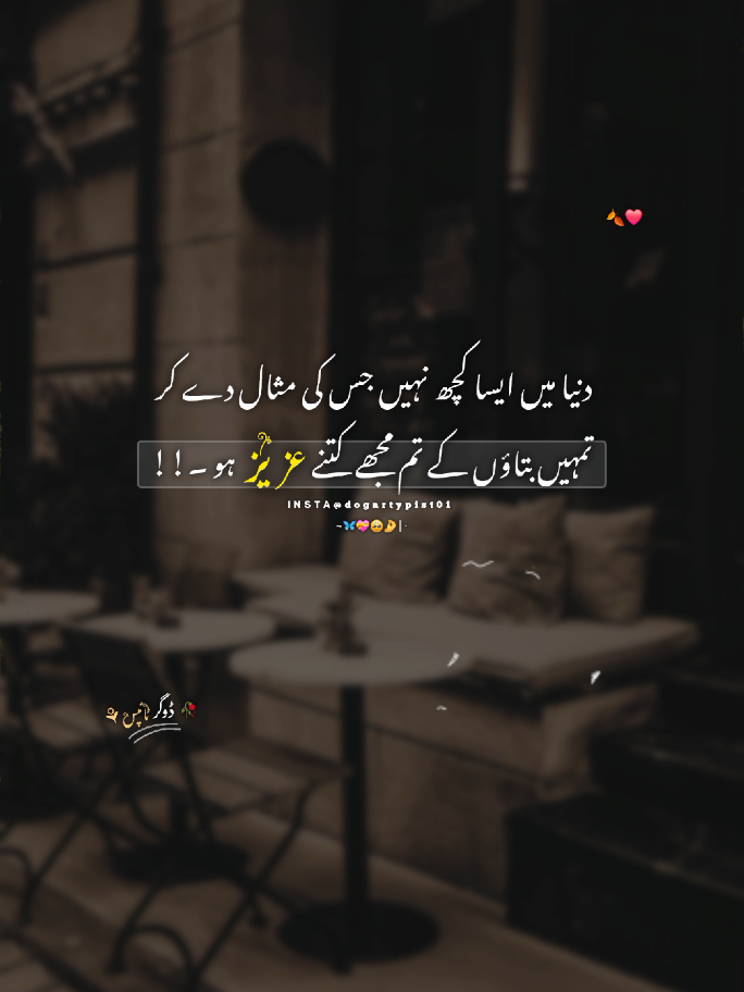 🍂❤️. #dogartypist01 #urdupoetry #urduquotes #poetrystatus #deeplines 