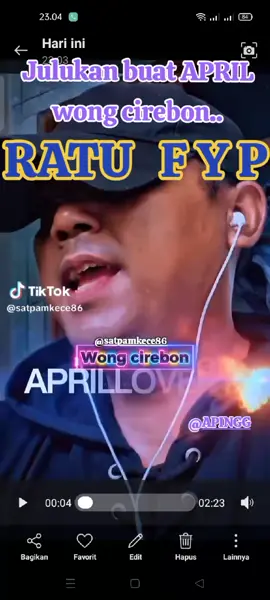 tranding kan lagunya buat dd April gaesss@APINGG @Selfi Yamma #da7indosiar @SOIMAH  #ddaprilpenyanyicilik2 #ratufyp #selfiyamma07 