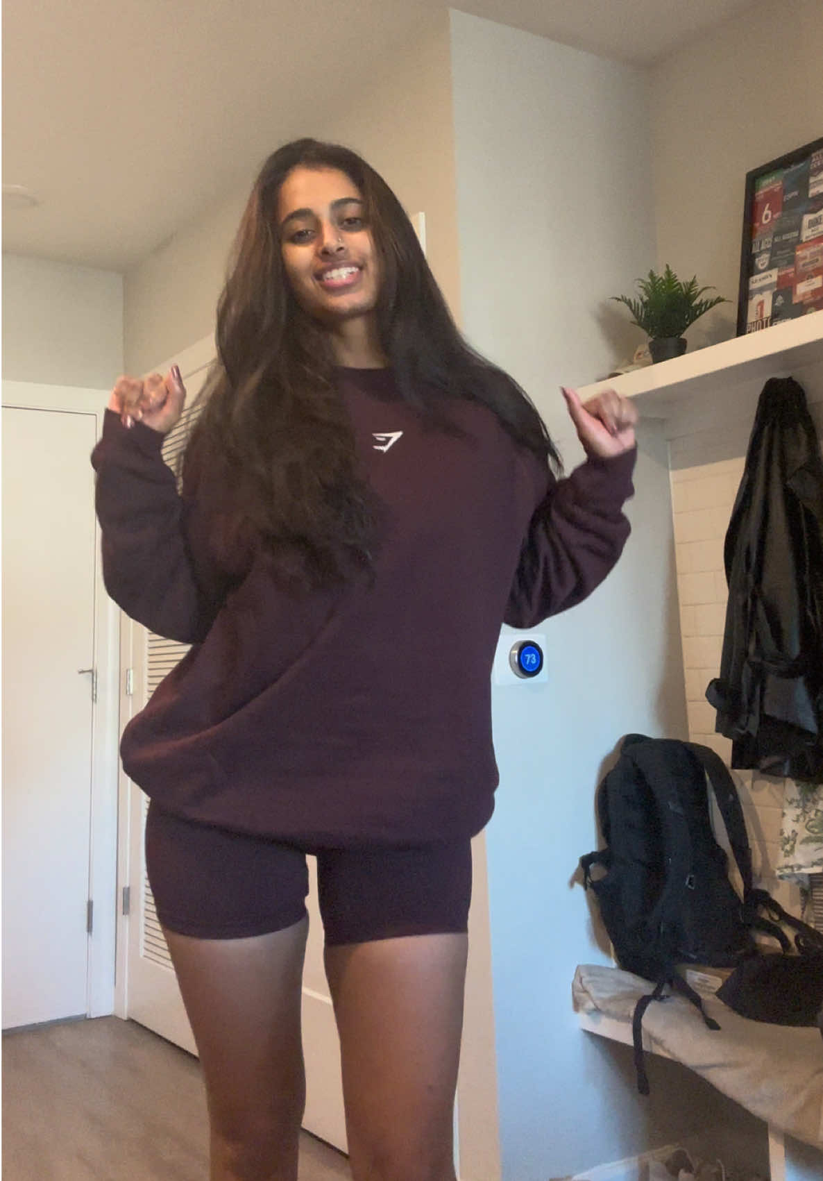 Obsessed with this new set @Gymshark and song @Khalid  Morning workouts always hit different  #workoutset #matchingset #morningworkout 