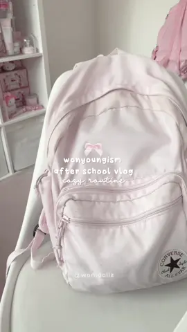 || mini wonyoungism after school routine🎀🪽 #fyp #wonyoungism #afterschool #kbeauty #Vlog 