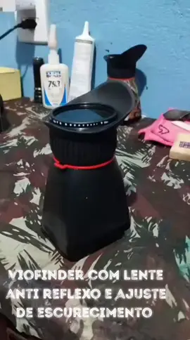viofinder com lente anti reflexo com ajuste de escurecimento #visao #agropecuaria #visaonoturnasj #monoclo 