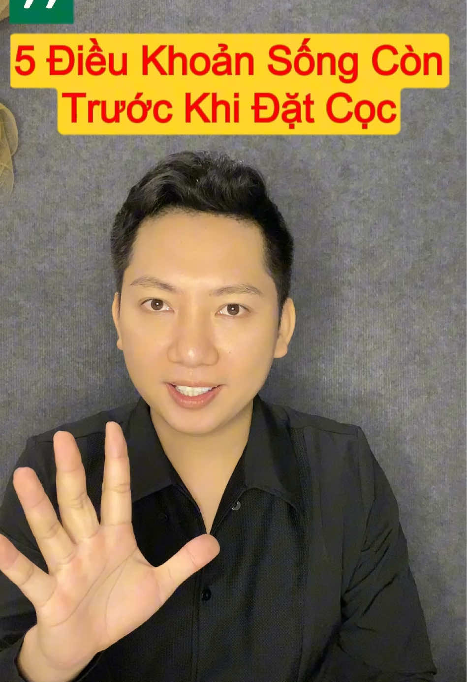 5 Điều Khoản Sống Còn Trước Khi Bạn Đặt Cọc #kinhnghiemmuanha #kinhnghiemmuabds