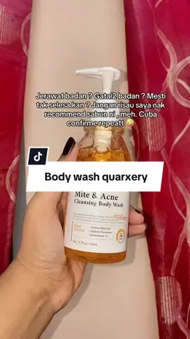 #quarxery #bodywashquarxery #sabunjerawat #sabungatalbadan