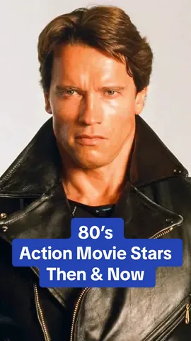 80’s Action Movie Stars - Then & Now #80s #movie #thenvsnow #thenandnow #nostalgic 