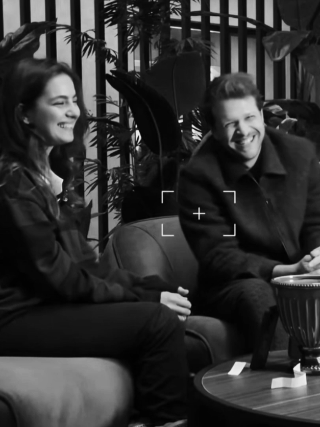 المقابلة كلها لطافة😭😭 #هذا_البحر_سوف_يفيض #ايليني_عروج#عروج_ايليني #اكسبلور #explore 