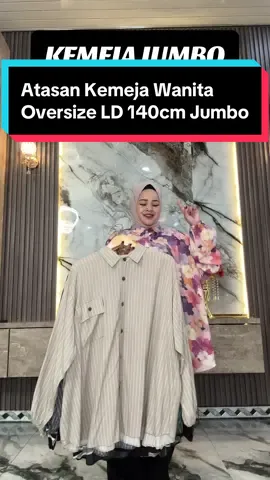 Membalas @marmar update motif terbaru atasan kemeja jumbo ld 140cm katun rayon nyaman adem muat sampai bb 120kg #kemejawanita #atasanjumbo #promoguncang1212 #wibgajian #gajiansale