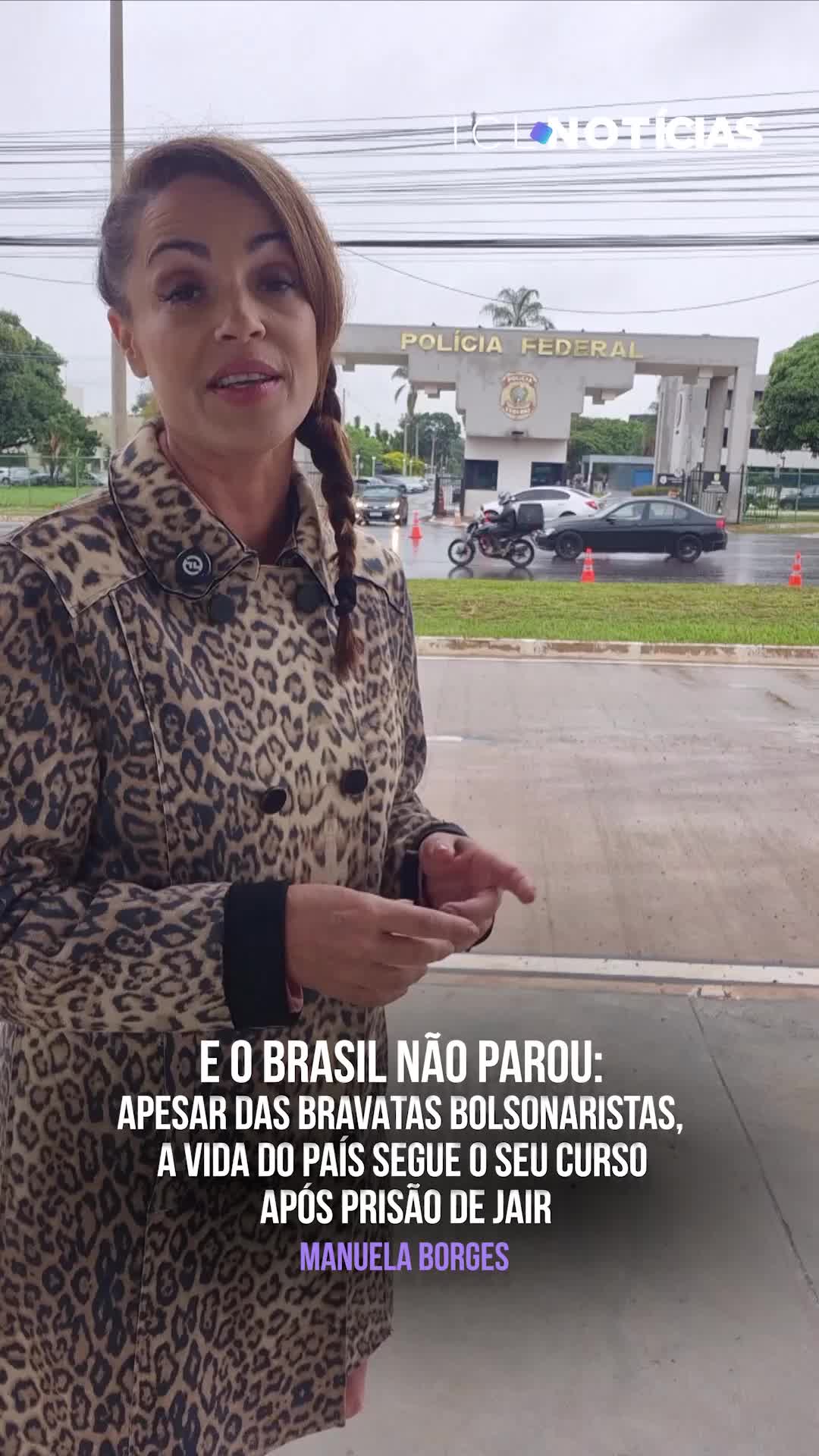 Apesar das bravatas e ameaças de bolsonaristas como o deputado federal Nikolas Ferreira (PL-MG), o Brasil não parou. Manuela Borges faz um retrato preciso de um país que segue em normalidade absoluta após a prisão de Jair Bolsonaro. Confira! #noticias #icl #notícias