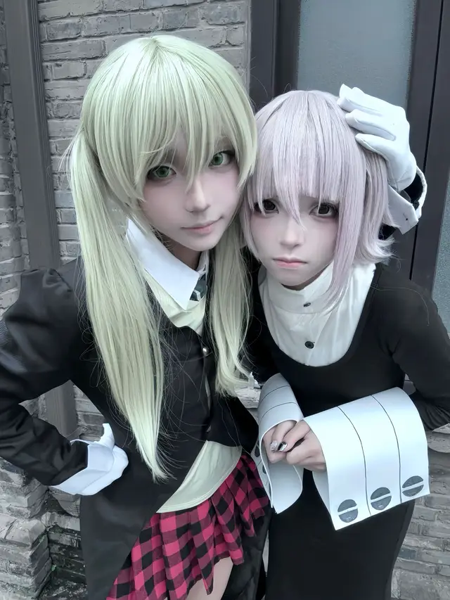 #corna @˚✧₊ ももこ⁺˳✧༚  #maka #cos  #souleater #souleatercosplay 