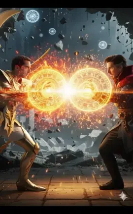 Trajando há Armadura Divina de Fênix e com todo seu poder contra Dr. Estranho um belo desafio 🔥🐦‍🔥🔥 #divino #marvel #combat #gemini #tiktok 