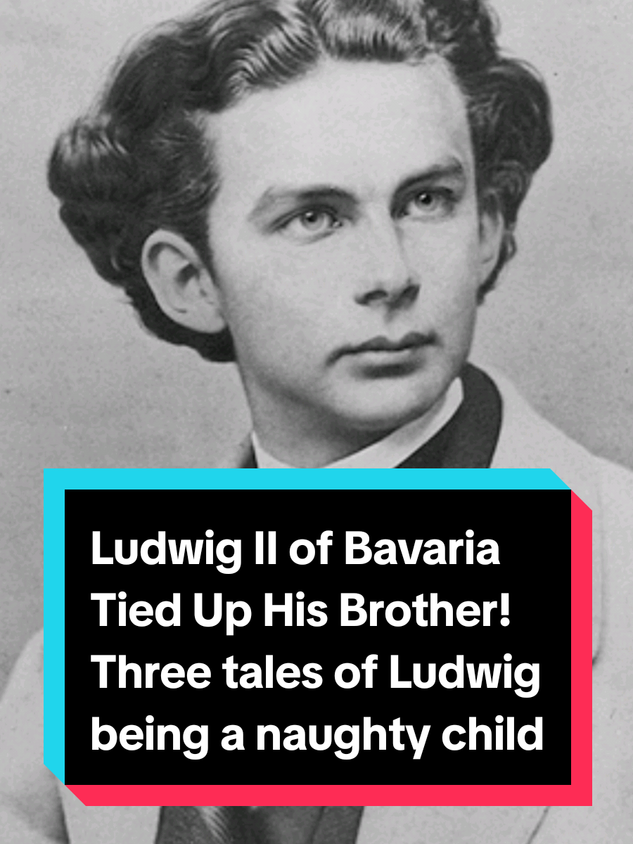 Poor Otto! Three short tales of Ludwig II being a mean little boy- thought two stories seem like typical child behaviour. #ludwigiiofbavaria #germanhistory #ludwigii #History #historystories 