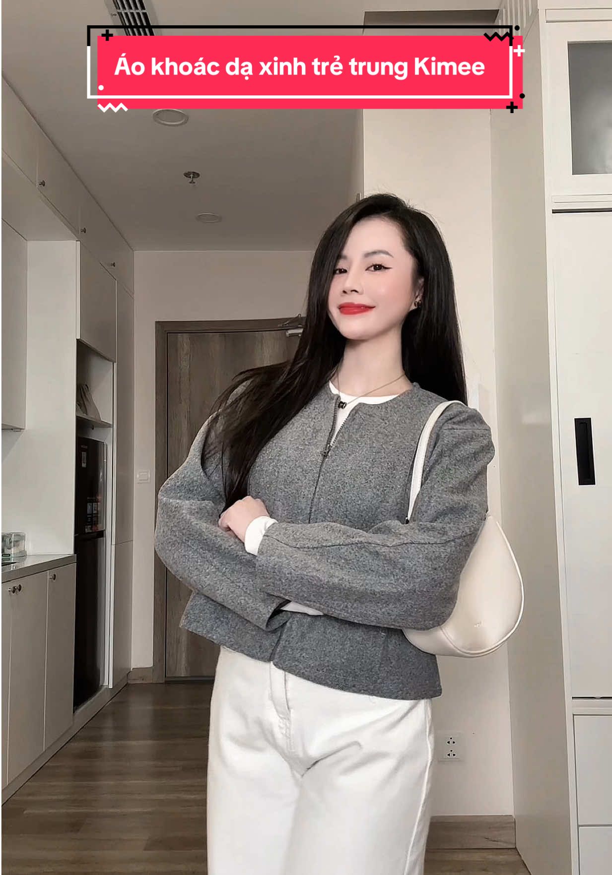 Áo khoác dạ xinhh #kimeehouse #aokhoacda #aokhoac #aoda #thoitrangnu 