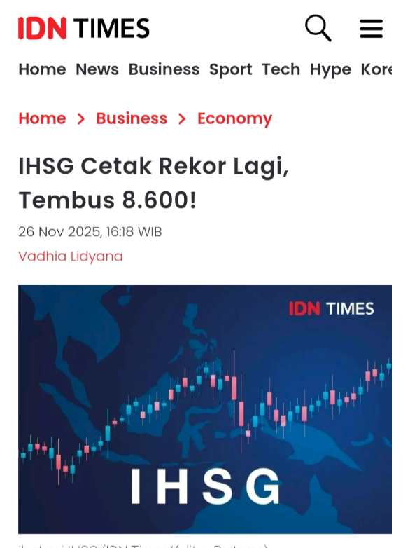 Menkeu Purbaya Terbaru IHSG Cetak Rekor Lagi Tembus 8.600 Sangat Menyala🔥🔥🔥#menkeu #purbayayudhisadewa #viral #trending #fyp 