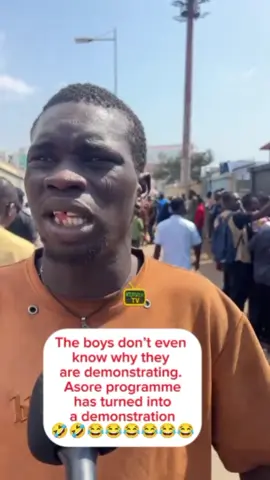 Very Funny 🤣 they don't even know why they are demonstrating 🤣🤣 Eii #ghanaviravideo #ghanatoday #funnydemostration