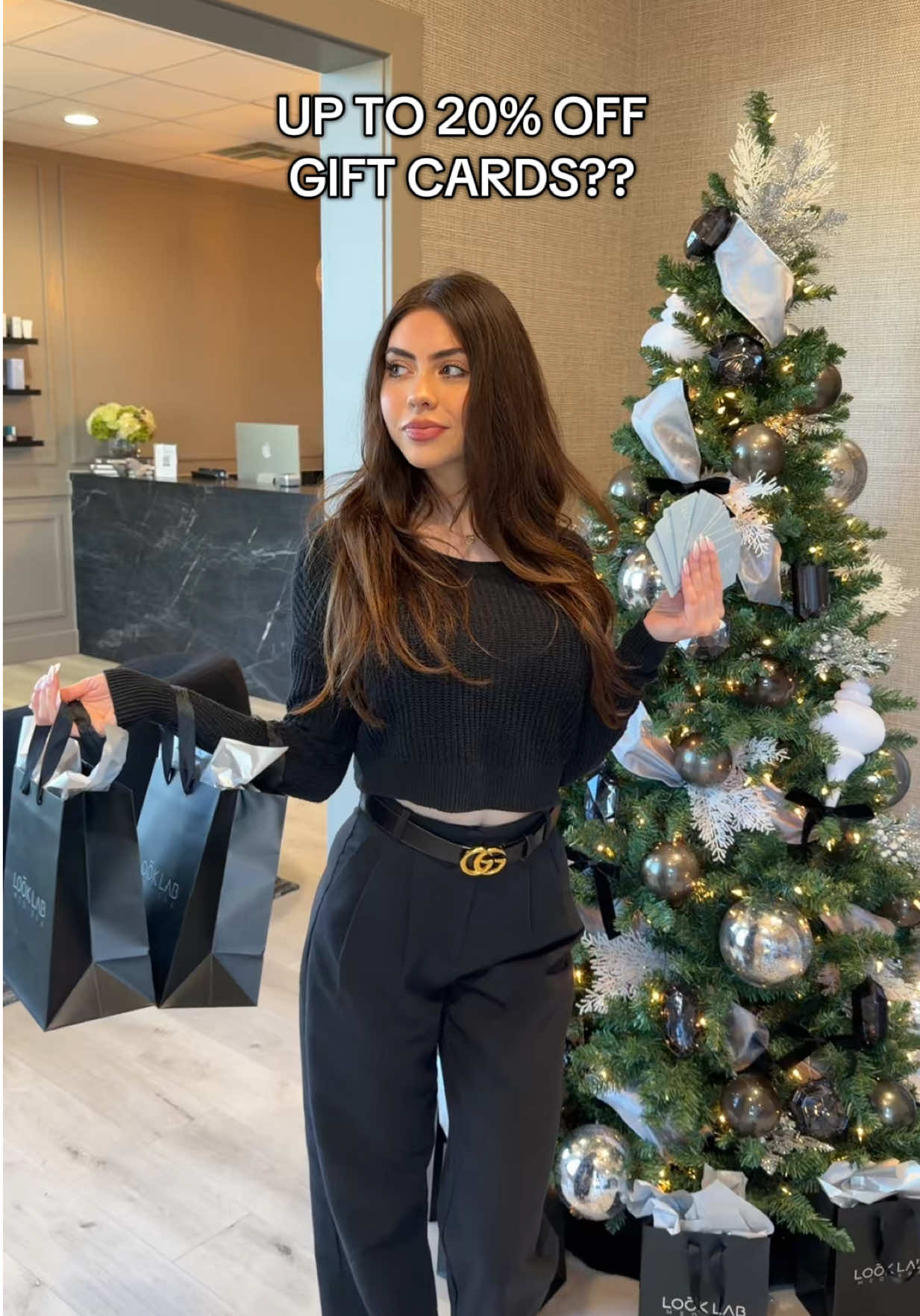 This week only ✨ Get up to 20% off gift cards for our Black Friday offer! 11/25–11/30 No limit • Never expire 🎁 #MedSpa #Botox #Filler #Facials #Fyp 