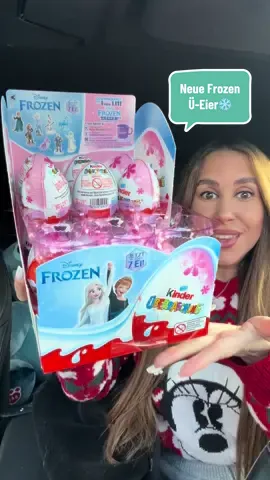 Es gibt neue FROZEN Ü-Eier 😱❄️!!! #kinderüei #kindersurprise #kinderüberraschungsei #kinderüberraschung #fyp