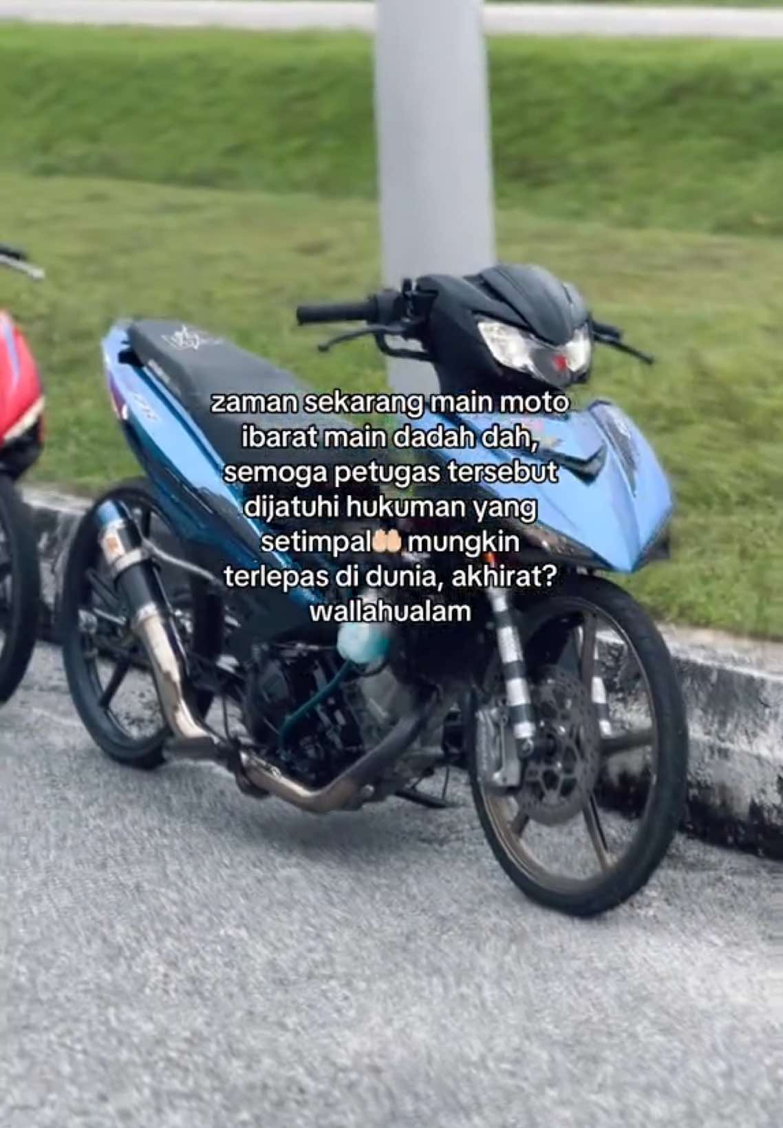 paling salute abang pakai cap🙏🏻 #foryoupage #polismalaysia #oripadangsera🏁 