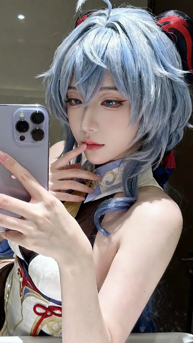 甘雨 #fypシ゚  #甘雨cos #GenshinImpact #二...展开#Douyin角色扮演者 🇨🇳🇨🇳🇨🇳