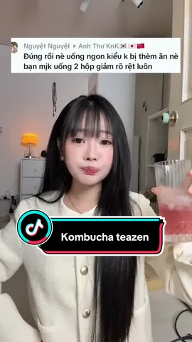 Rồi là khách dùng tự feedback chứ ai ép được😆 kombucha vô hại tuyệt đối, không có 1% hại nào bà tìm hiểu đi. gái hàn người hàn ngta ún quanh năm detox đẹp da , hãng còn cho trẻ con trên 8t ún được thì đủ hiểu. nó kp thuốc gc nhưng nếu trong tgian siết cân thì dùng để khÓ* mồm lại k ăn vặt ăn ngọt. nói chung vị nó ngon vãi chưởng lun #kombuchateazen #hanquoc