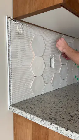 How to install tile on a kitchen #tile #ceramics #hack #kitchen #mkflooringllc1 