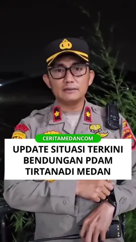 Situasi terkini Bendungan PDAM Tirtanadi Medan , Rabu (26/11/2025) pukul 22.30 wib, Kapolsek Sunggal menghimbau kepada warga masyarakat khususnya Polsek Sunggal agar tetap waspada karena ketinggian air yang cukup signifikan.