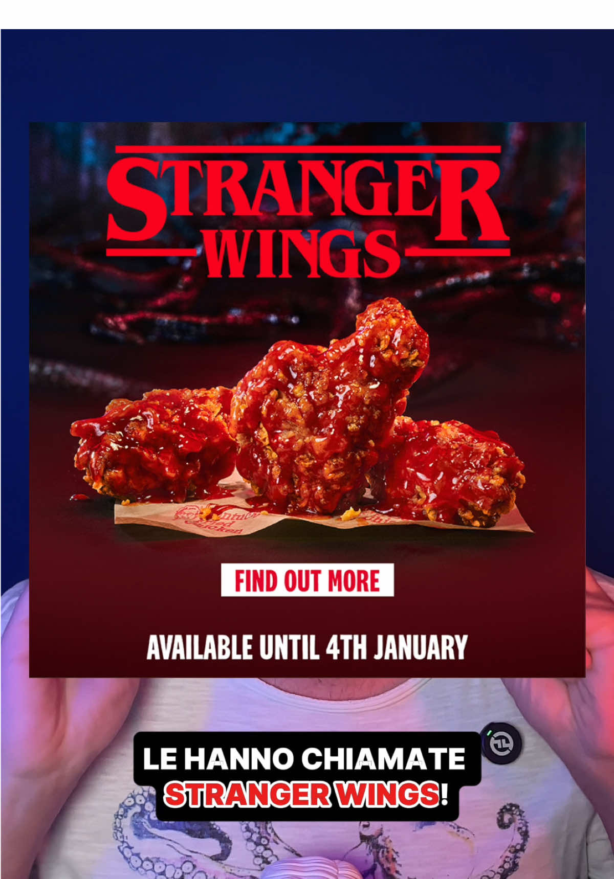 @KFC Italia perché non avete fatto pure voi il menù a tema Stranger Things??? 😭😭😭 Quello di Dragon Ball poteva essere fatto anche in un altro momento, ma adesso sentivamo il bisogno dell’Hawkins Fried Chicken 🥺🥺🥺 #KFC #StrangerThings #DragonBall #KentuckyFriedChicken #fastfood 