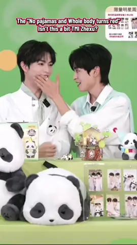 How does he know that his not only his face is turned red, but the whole body? Does he check while drinking ?😭😭 #zhangzhexu #mijin #killtolove 