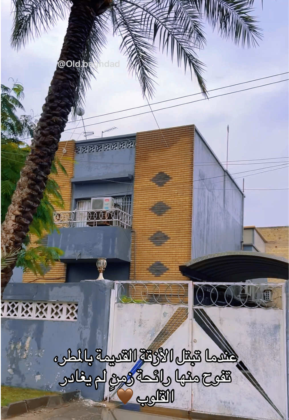 يبدو المطر وكأنه يعقد صلحًا مؤقتًا بين الماضي والحاضر، يمسح الغبار عن الحنين، ويترك في الهواء شيئًا يشبه الدفء… ذلك الدفء الذي لا يأتي من الشمس، بل من الشعور بأنك لست غريبًا في هذا العالم، ما دمت تعرف رائحة الأزقّة حين تبكي السماء #مطر #شوارع_بغداد #الزمن_الجميل #بغداد_بصرة_موصل_الكويت_الخليج_دبي_ #جيل_الطيبين 