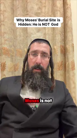 The ultimate historical cover-up? Discover why the location of Moses' burial site remains one of history's biggest secrets. It's a profound theological statement: No human, no matter how great a leader or guide, can ever be elevated to the status of God. Humans are finite; only the Divine is infinite. A crucial distinction for everyone to remember #Moses #Theology #OneGod #messiah #preach