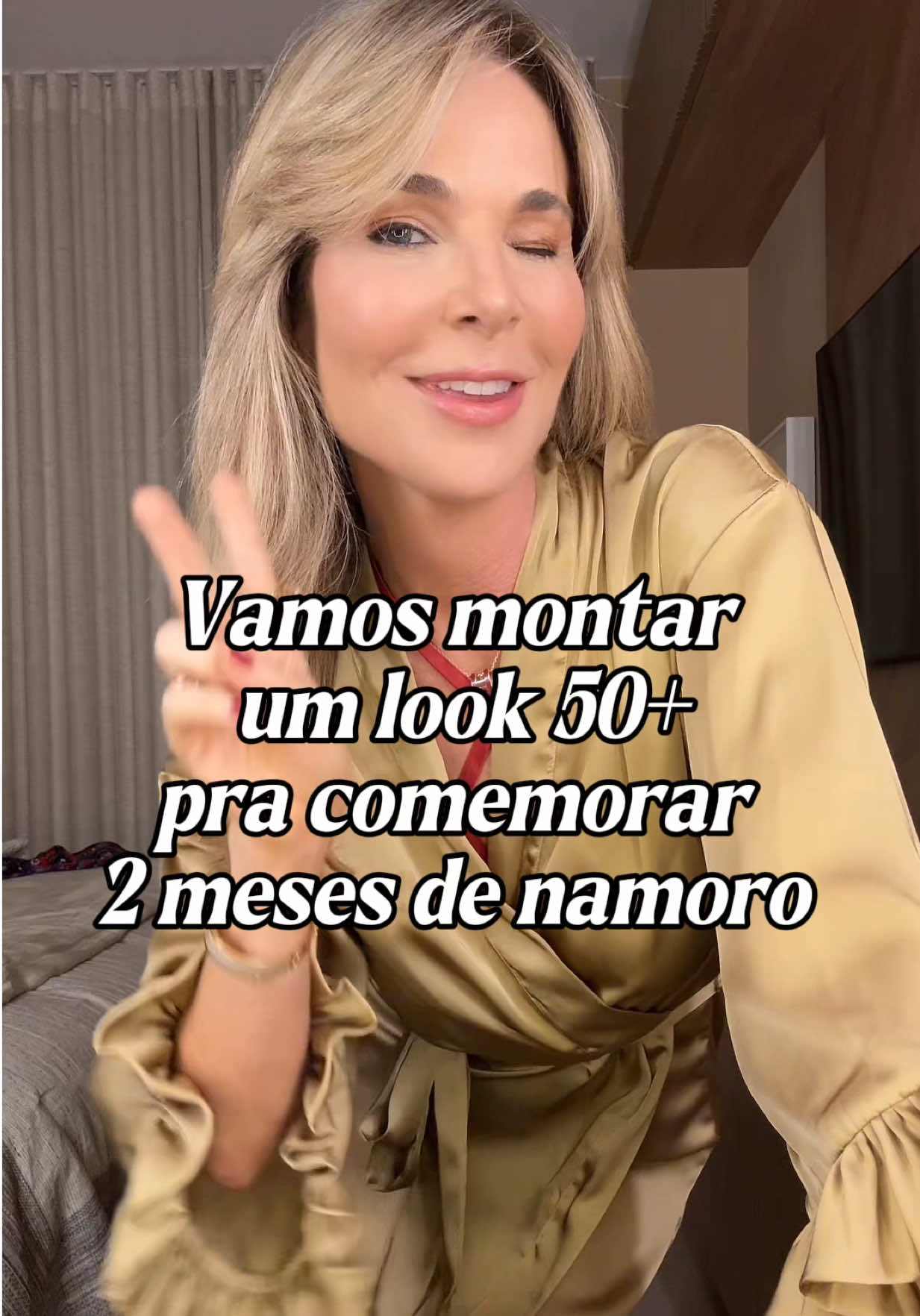 #namoro #date #2meses #look #lookdodia #lingerie  Obs: eu já falei milhares de vezes aqui, desde o primeiro vídeo da série que eu criei e ainda fiz um vídeo separado só pra explicar sobre a série… que  EU NÃO ME SEPAREI!  Tô cansando de repetir a mesma coisa🙄 Sou casada há 33 anos feliz da vida!  Criei essa série pra muiheres 50+ assim como eu, mas que estão recomençando!  Pq sempre digo que estaria pronta pra recomeçar em qualquer idade!  Então, eu quis inspirar, incentivar e dar ideias de looks, pq tenho mts seguidoras e amigas nessa situação 😉