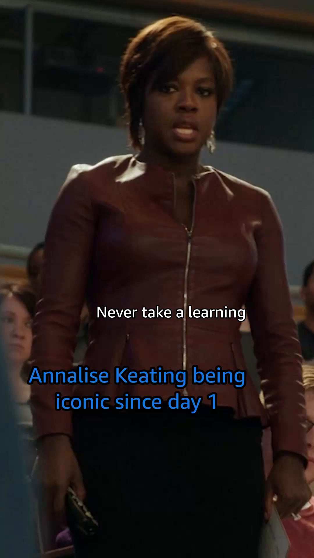 Annalise Keating, you have the floor. 📺: #HowToGetAwayWithMurder