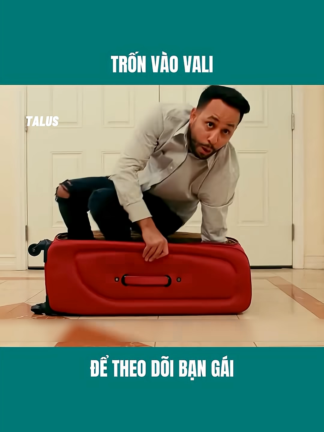 Trốn vào Vali để theo dõi bạn gái và cái kết #reviewphim #phimhaymoingay #mereviewphim