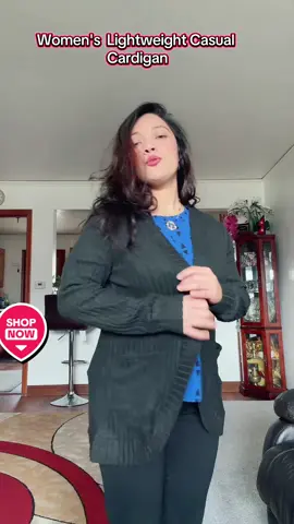 Women's casual Lightweight Cardigan #tiktokshop #fyp #blackfridaydeals #tiktokusa🇺🇸   #womenswear 