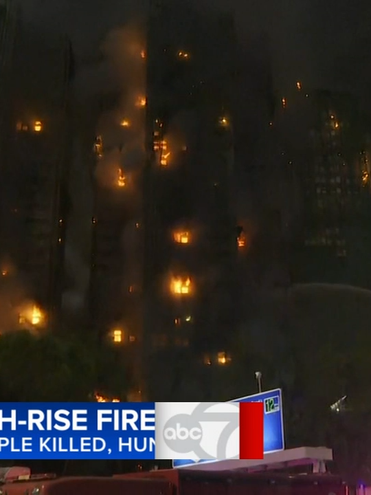 At least 36 people were killedas a massive fire engulfed a residential apartment complex in Hong Kong's Tai Po district on Wednesday, according to The Associated Press. 