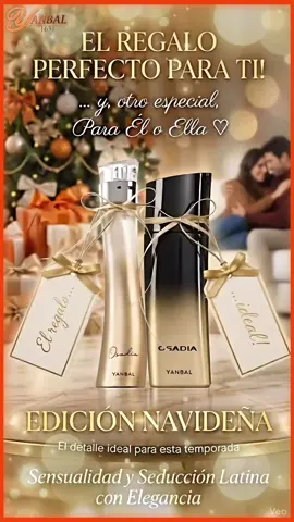 🎁𝙀𝙡 𝙍𝙚𝙜𝙖𝙡𝙤 𝙋𝙚𝙧𝙛𝙚𝙘𝙩𝙤 𝙥𝙖𝙧𝙖 𝙀𝙨𝙩𝙖 𝙏𝙚𝙢𝙥𝙤𝙧𝙖𝙙𝙖✨ 🎁 El regalo perfecto para esta temporada ✨ Osadía Mujer & Osadía Hombre en edición navideña dorada 🌟 Aromas que combinan sensualidad latina, elegancia y magia festiva. Un detalle especial para ti… y otro para esa persona especial. 🎁🎄 💌 Escríbeme y te ayudo a elegir el regalo ideal 🧡 #Regalo #perfume #Pareja #seduccion #navidad 