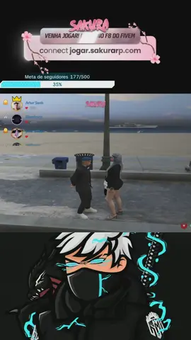 Part.5 Momentos🩷#livehighlights #tiktoklive #sakuraroleplay #gta #fy 