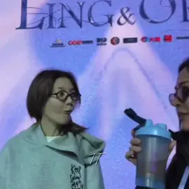 chỉ biết cười 😂#linglingkwong #ormkornnaphat #lingorm 