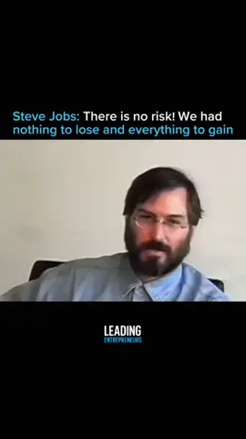 People think Steve Jobs was a “risk-taker.” He wasn’t. He was a man with nothing to lose, and a vision too big to play safe. Back in that tiny California garage, Jobs and Wozniak weren’t building a company… They were building a bet on themselves. No funding. No salaries. Just $1,300, a couple of circuit boards, and the belief that the world would catch up later. Most people called it irresponsible. But that “reckless” decision created the Apple II, a machine that eventually sold over 6 million units and rewired the entire industry. Fast-forward: Apple’s value crossed $400B by 2011. All because two guys decided the real risk… was not going all-in. Betting on yourself isn’t risky. Depending on fear is. follow @leadingentrepreneurs for more insights on founders, innovation, and tech #foundersmindset #stevejobs #applehistory #entrepreneurlife #techinnovation  