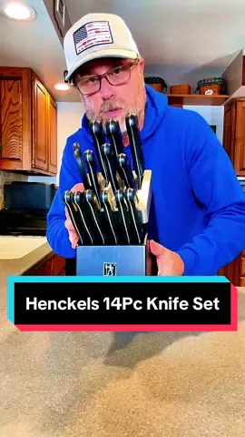 Henckels Solution 14-pc Knife Set with Self Sharpening Knife Block #kitchenknives #knifeset #tiktokshopblackfriday #tiktokshopcreatorpicks @henckels_usa 