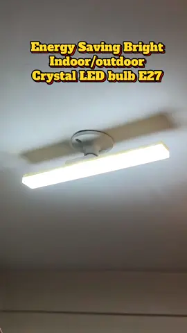 Level up ang liwanag ng bahay 💡, hindi ang electric bill! with Crystal LED bulb E27 💡 #ledlights #ledbulb #ledlight #lightbulb #affordableledlight 