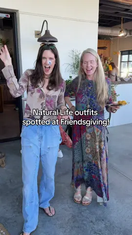 Patti in the Your Everything Cardigan & Lourdene in the Stevie Maxi! #officelife #friendsgiving 