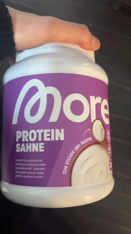 Anzeige | 🔥 PROTEIN-POWER für deine Küche! 🔥 Das More Protein Sahne – Saucen & Back Pulver ist jetzt im TikTok Shop erhältlich! 43g Protein pro Portion – perfekt für alle, die genießen & trotzdem High-Protein essen wollen 🤍💪 🍽️ Warum alle es feiern: • Mega cremiger Sahne-Geschmack • Ideal für Saucen, Backen & kochen ohne Reue • Extrem hoher Proteingehalt • More Nutrition Original – direkt verfügbar! 💥 Jetzt zuschlagen! Perfekt für deine Fitness-Rezepte & gesundes Kochen. 👉 Produkt im Video antippen & sichern! 🛍️✨