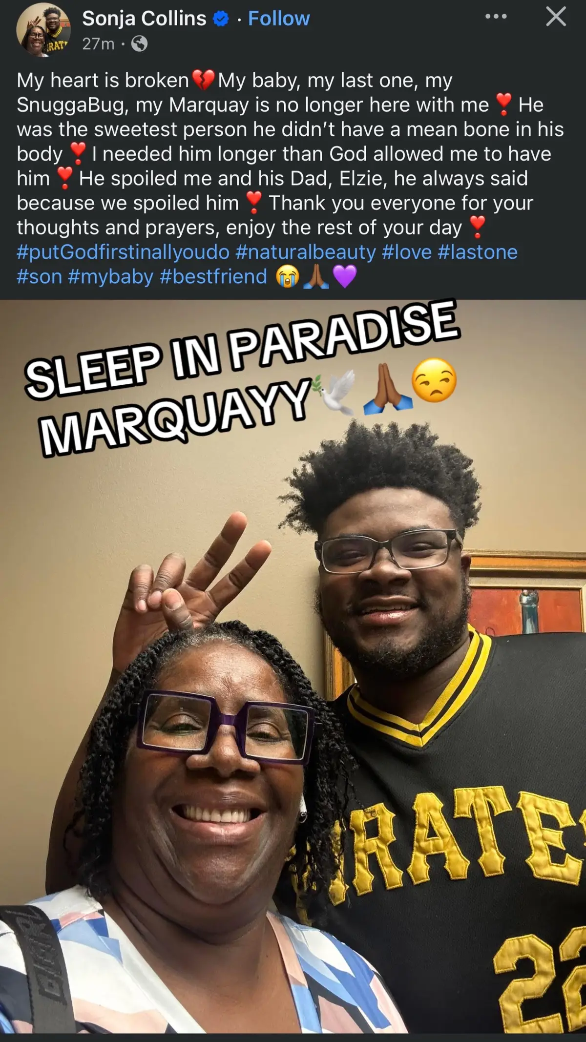 GOD HAS RECEIVED ANOTHER ANGEL HE WAS SUCH A GREAT INSPIRATION FOR TIKTOK AND HIS FANS I CANT BELIEVE THIS HAPPENED TO YOU😒💔💔💔💔SLEEP AND PARADISE MARQUAY YOU WILL ALWAYS BE REMEMBERED AS THE ONE AND ONLY HELICOPTER MAN🚁 #bonnetgyal23 #marquaythegoat #blowthisup #xyzbca #viralvideo 