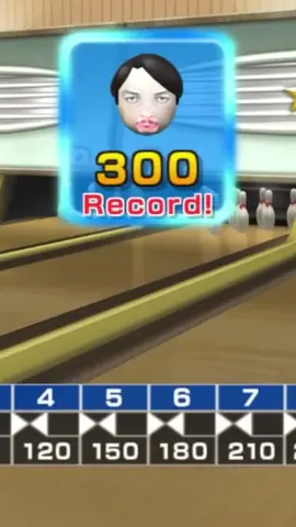 A perfect score in Wii Sports Bowling 🏆 #fyp #fypuk #nintendo #nintendowii #comedy
