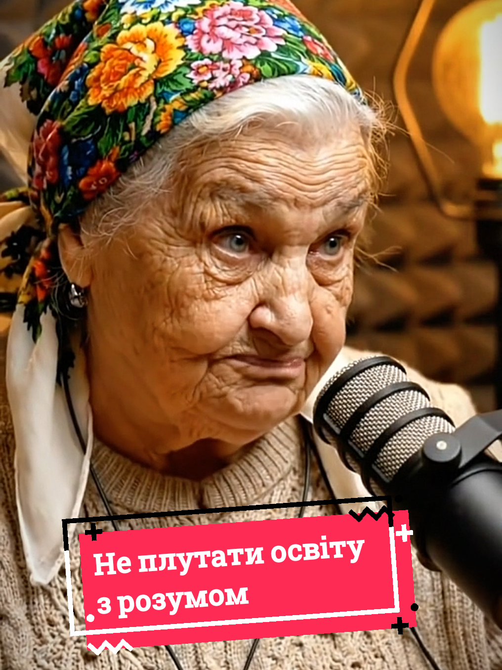 Не плутати освіту з розумом.